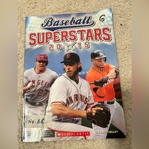 3/$10 Baseball Superstars 2015 Scholastic Children’s Book - Ages 7-12